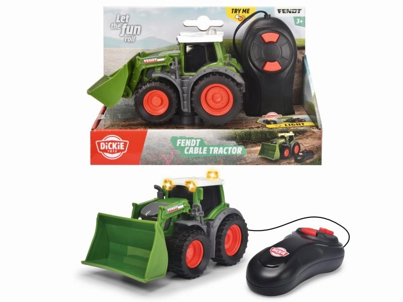 E-shop Dickie Traktor Fendt na kabel 14cm