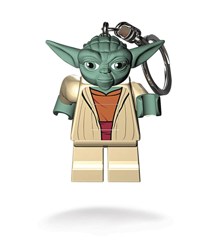 LEGO Star Wars Yoda svietiaci prívesok na kľúče