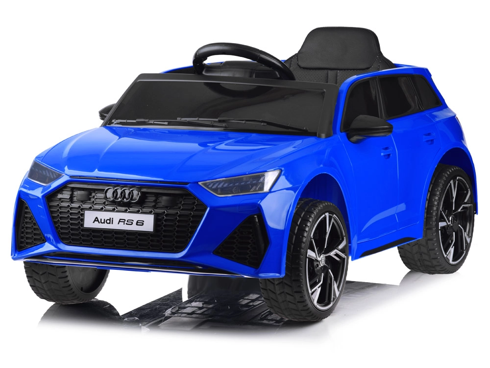 Elektrické autíčko Audi RS 6 pre deti – Modrá
