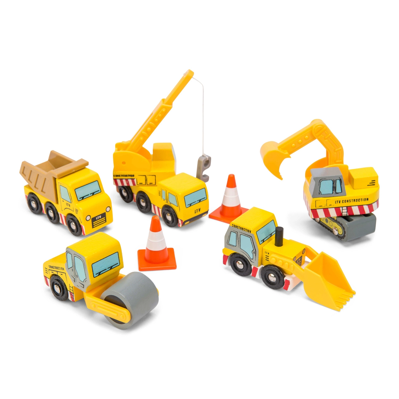 E-shop Sada stavebných strojov Le Toy Van