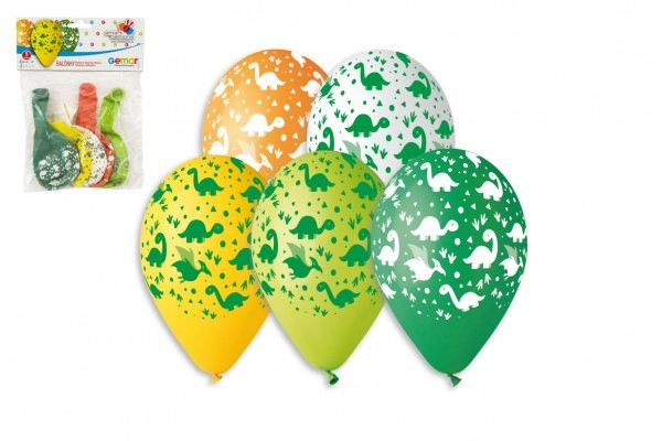 E-shop Smart Balloons Balonek Balonky nafukovací dinosaurus 12'' průměr 30cm