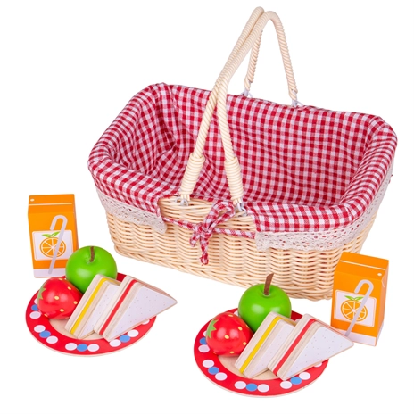 E-shop Bigjigs Toys piknikový košík