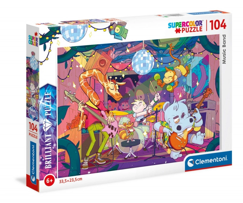E-shop CLEMENTONI Briliant Hudební skupina 104 dielov
