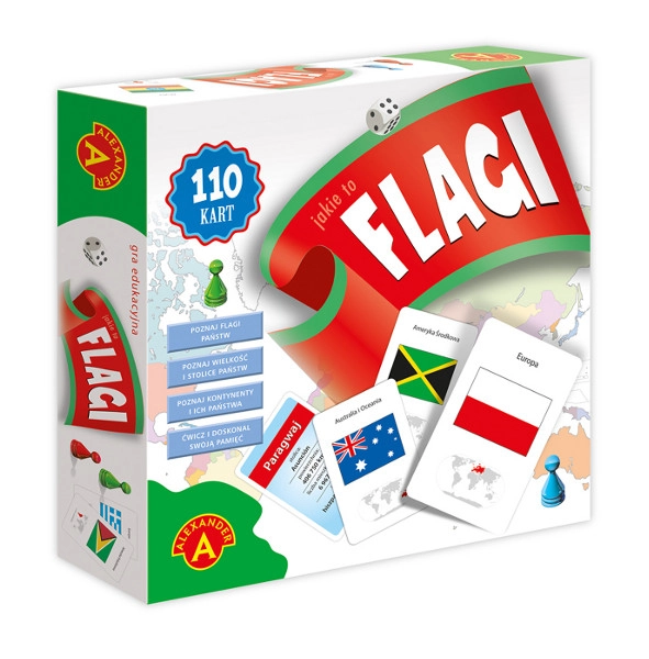 Vzdelávacia hra Aké sú to vlajky?