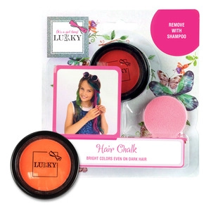E-shop Lukky krieda na vlasy s aplikátorom červená