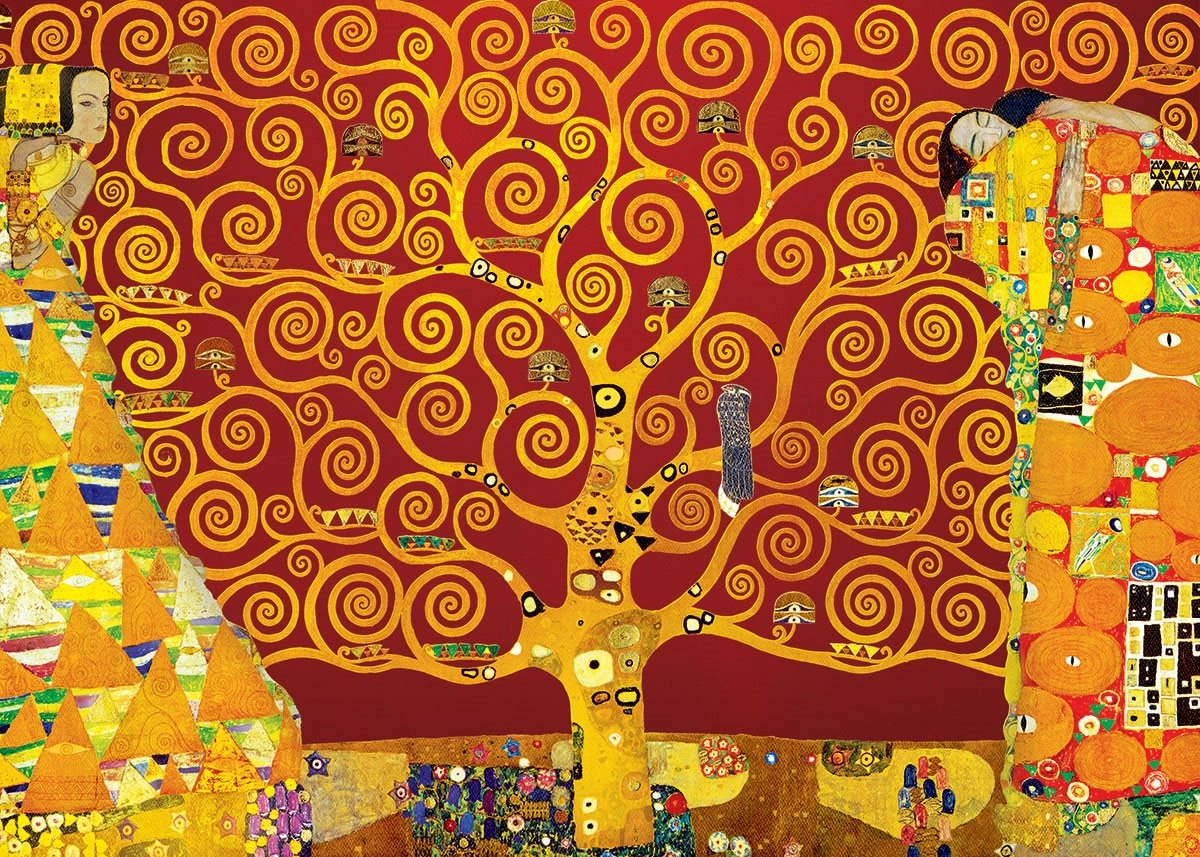 E-shop Eurographics 3D puzzle Strom života od Klimta 300 ks