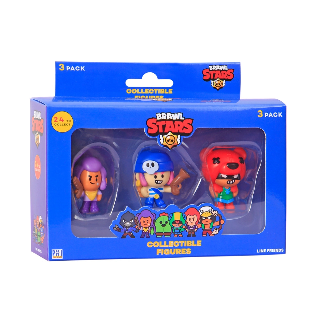 E-shop Figúrky Brawl Stars 3 Balenie - Séria 1
