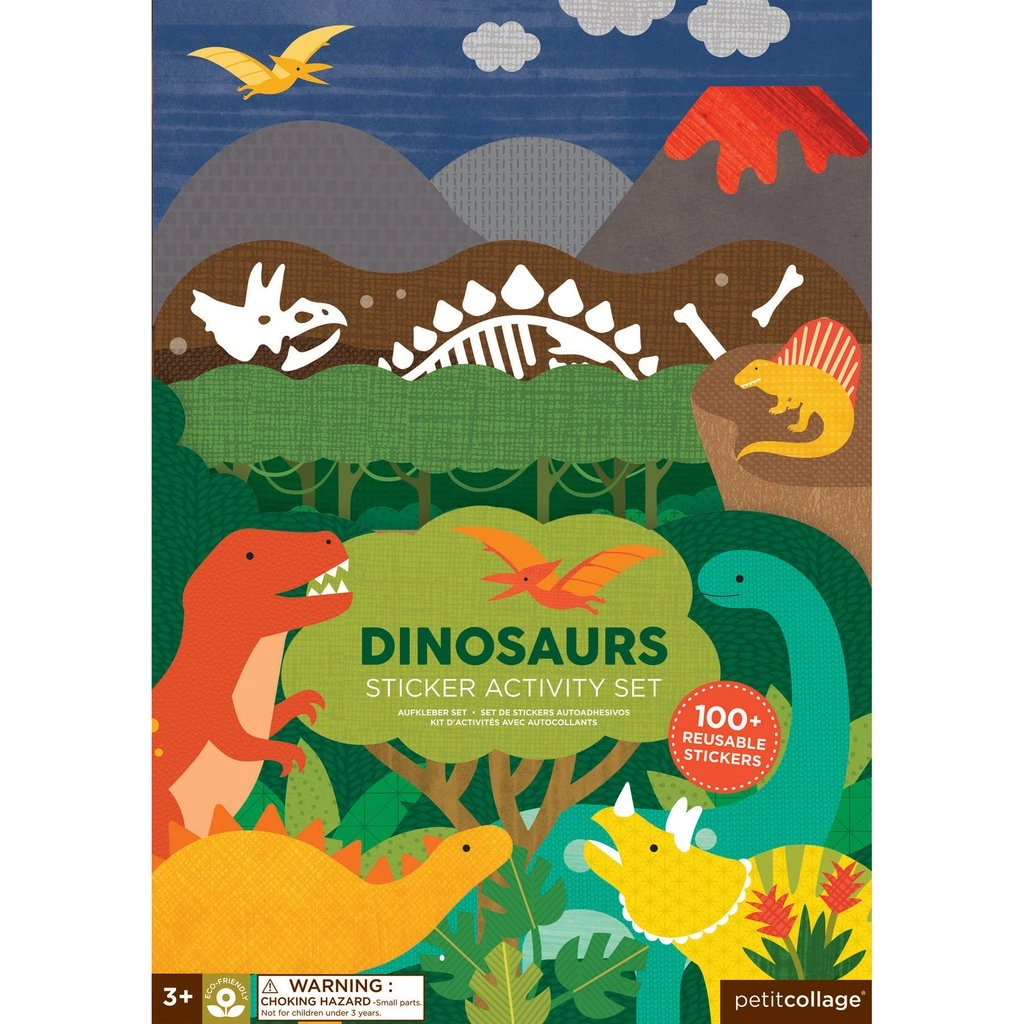 E-shop Petitcollage kreativní samolepky Dinosauři