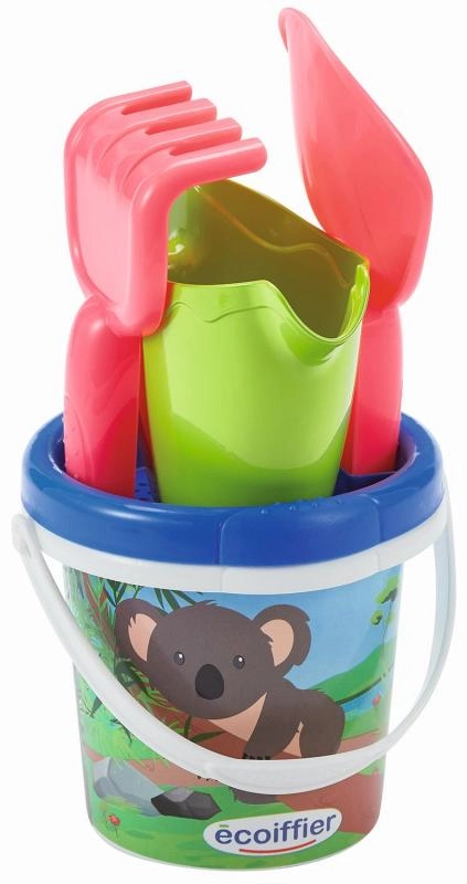 E-shop Ecoiffier Vedierko Koala s kanvičkou a príslušenstvom 12 cm