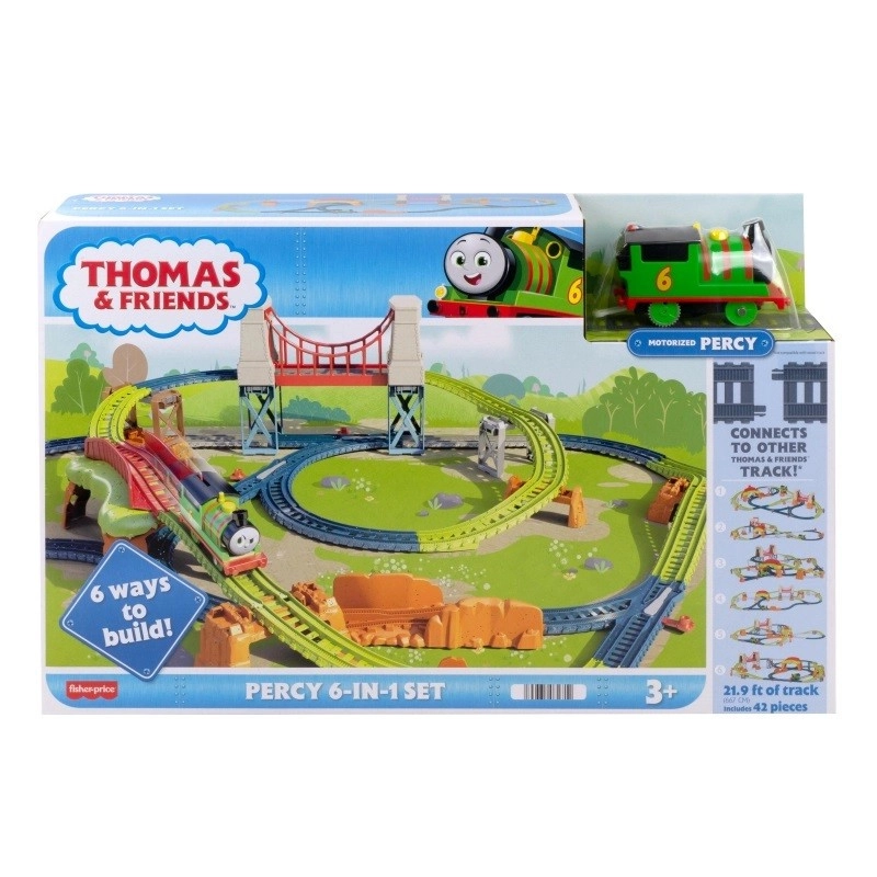 E-shop Mattel Tomek a priatelia Peter Sada koľají 6 v 1 HHN26