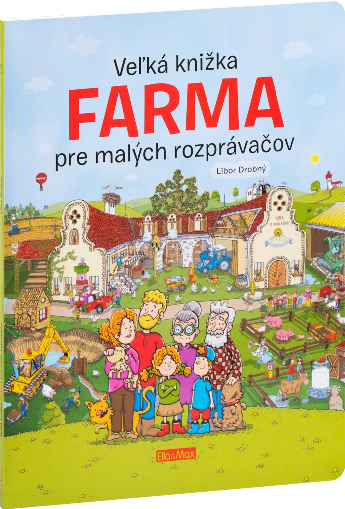E-shop Veľká knižka Farma pre malých rozprávačov (slovenská verzia)