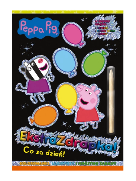 E-shop Prasiatko Peppa – extra škrabka: Aký je to deň!