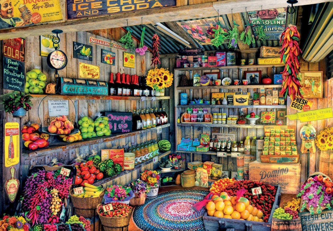 E-shop EDUCA Puzzle Farmársky trh 2000 dielikov