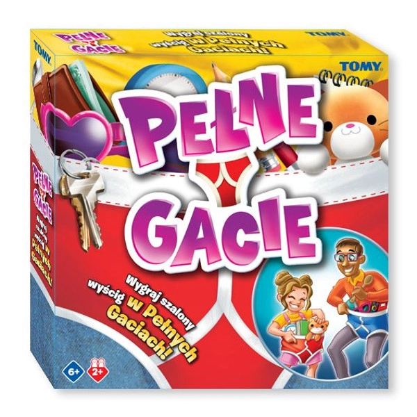 E-shop Tomy Pevné gate – bláznivá párty hra pre deti aj dospelých