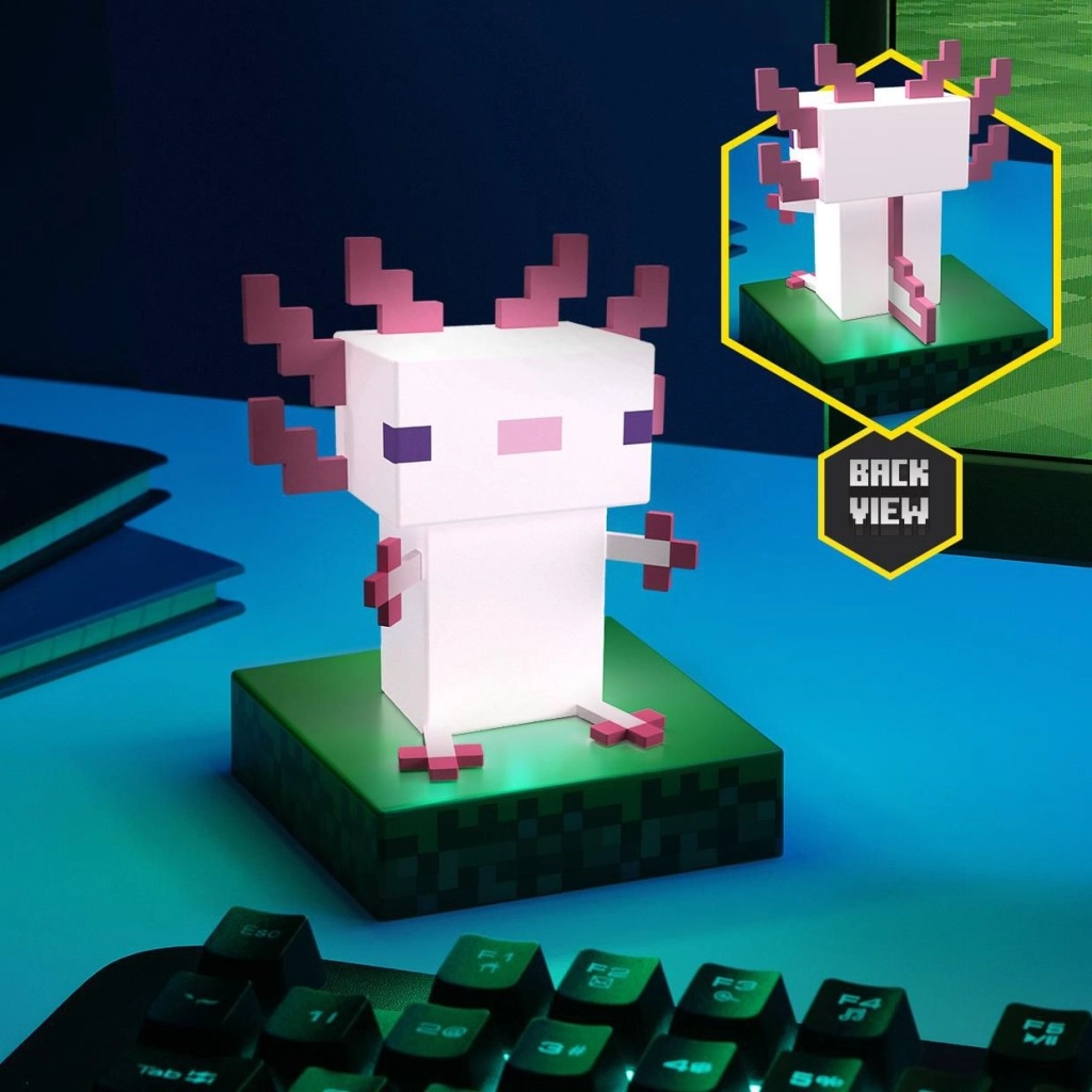 E-shop Minecraft Axolot svítící 5056577711394