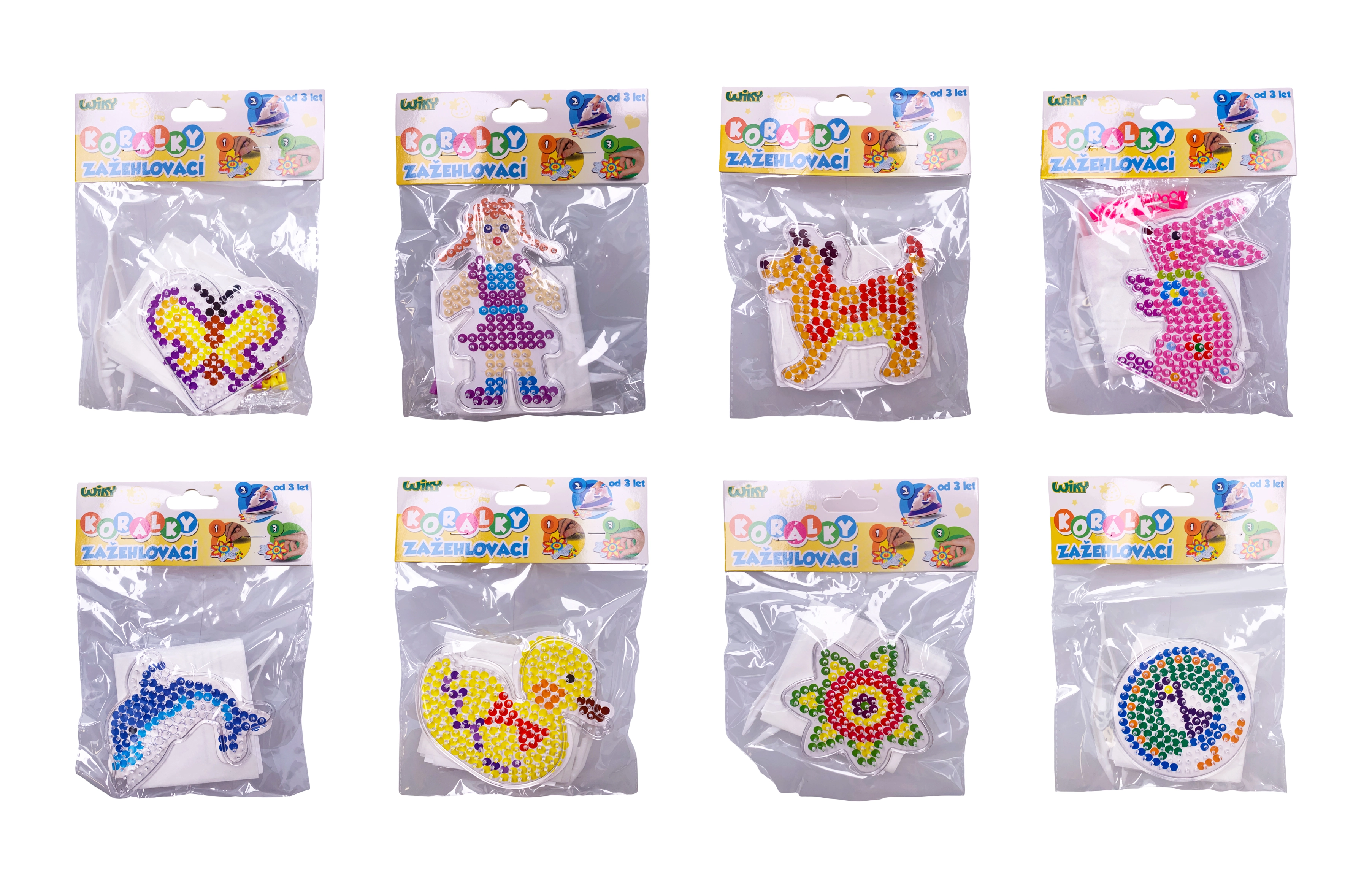 E-shop Zažehľovacie koráliky – mix farieb, kreatívny set