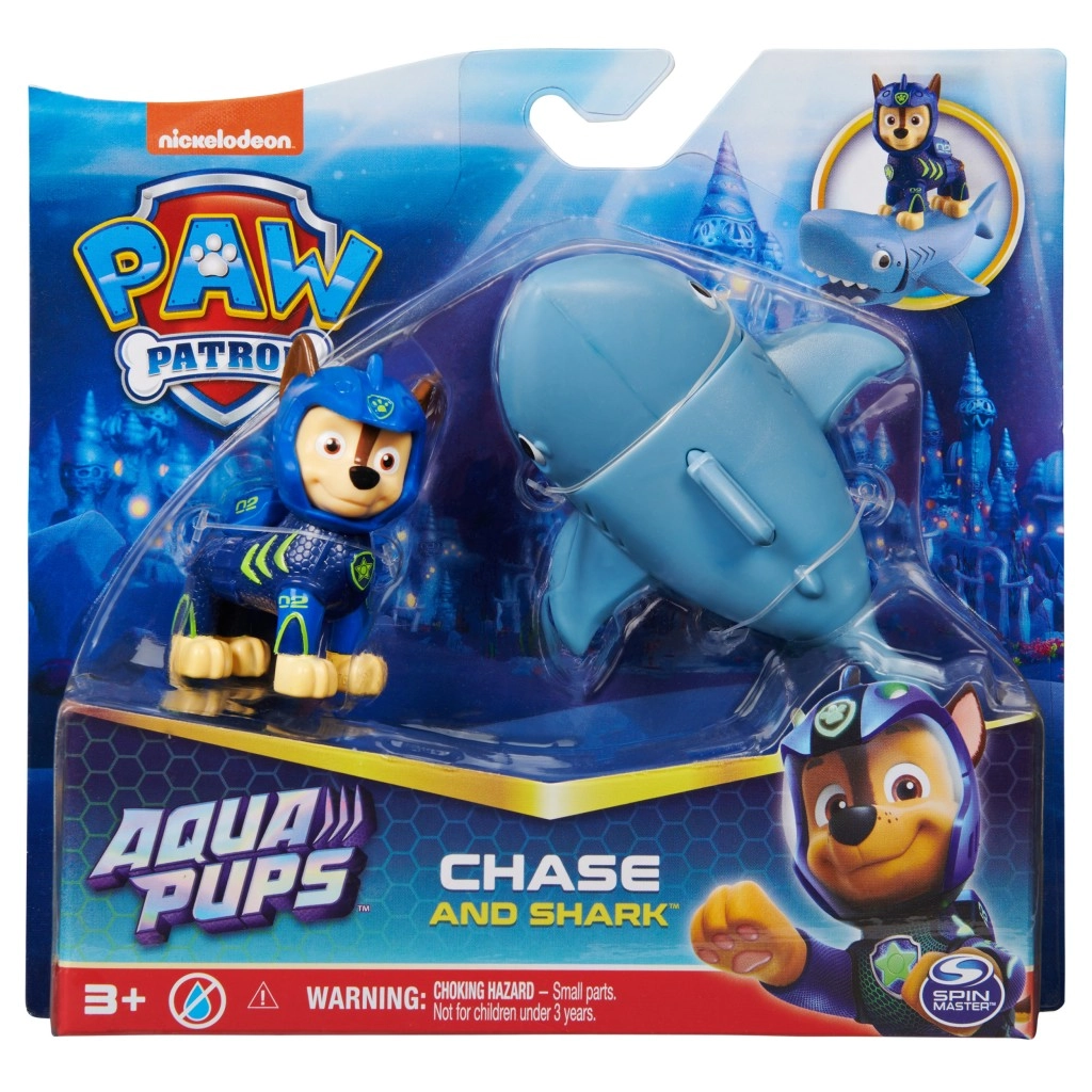 E-shop Tlapková patrola - Aqua Pups Chase a žralok set