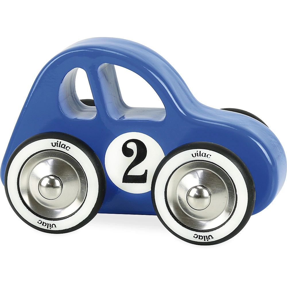 E-shop Vilac Dřevěné auto swing modré