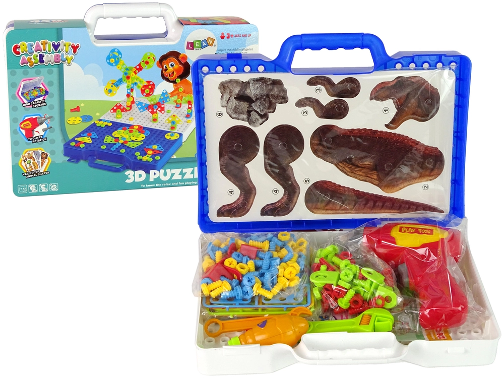 E-shop Lean Toys 3D DIY súprava na zostavenie dinosaura