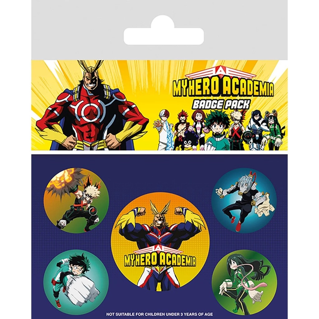 E-shop Pyramid International Sada odznakov My Hero Academia