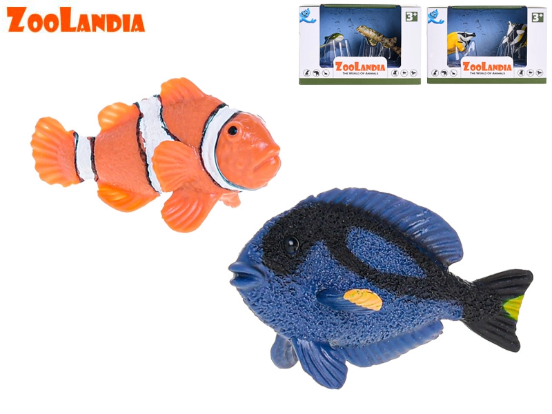 E-shop Zoolandia morské zvieratká – sada plastových figúrok do akvária, 3 druhy