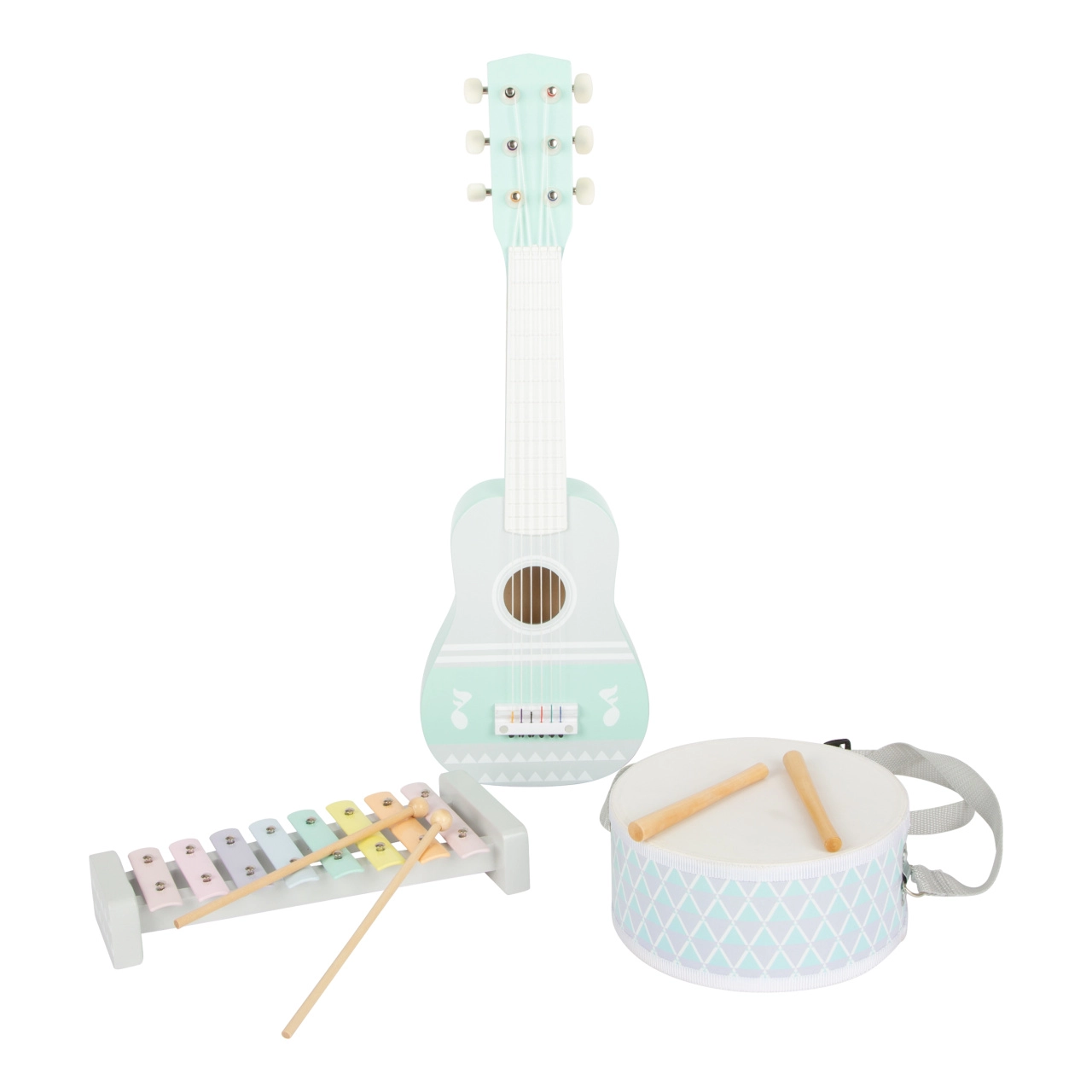 E-shop Small Foot hudobný set Pastel