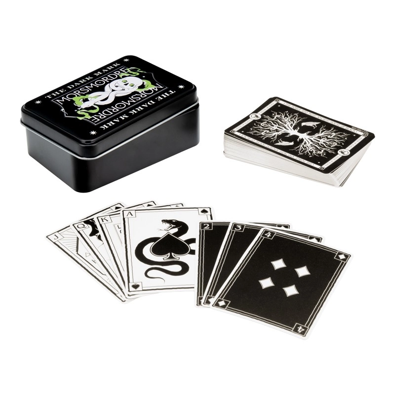 Harry Potter hracie karty Dark Art plechový box