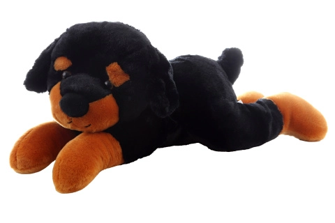 Plyšový ležiaci pes 40 cm