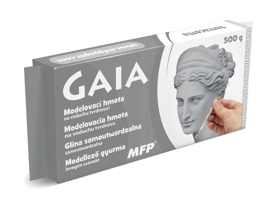 MFP 5301175 Modelovacia hmota GAIA 500g šedá
