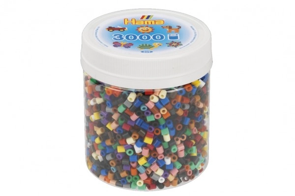 E-shop Hama zažehlovacie korálky v tube Základné mix, 3000 ks