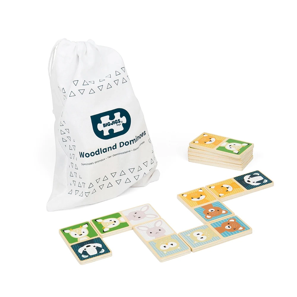 E-shop Djeco Domino Lesní zvířátka