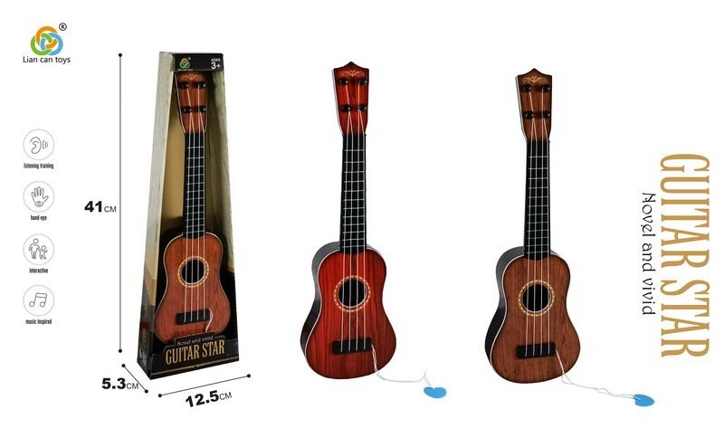 Detská gitara so 4 strunami