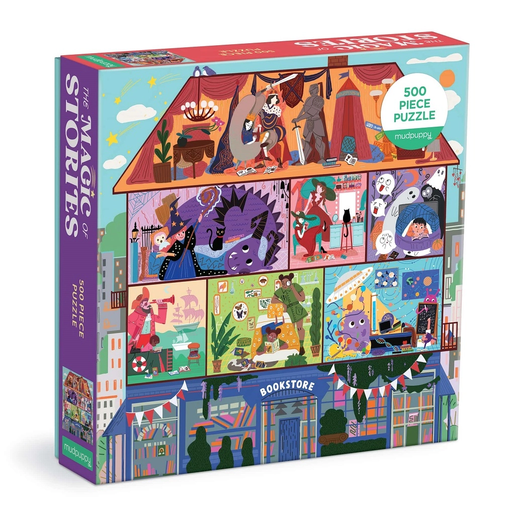 E-shop Mudpuppy puzzle Kúzlo príbehov 500 dielikov
