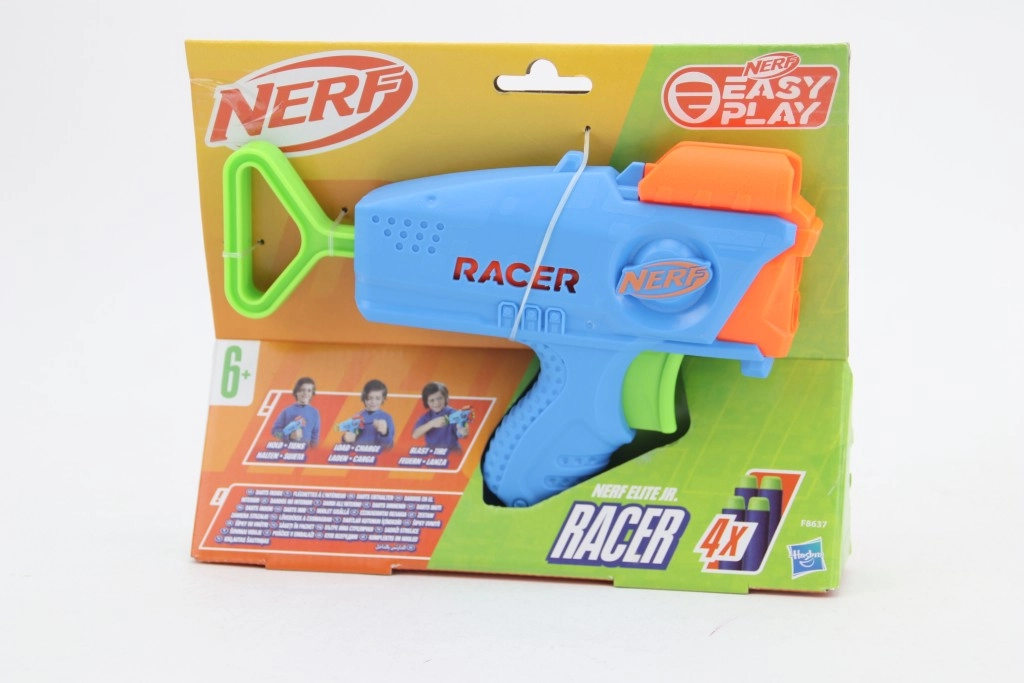 Nerf Elite Jr. Racer detská pištoľ na penové šípky