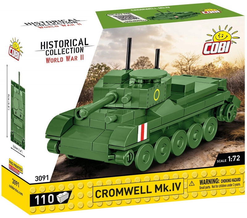 E-shop COBI 3091 Mini tank Typ Cromwell Mk. IV 1:72