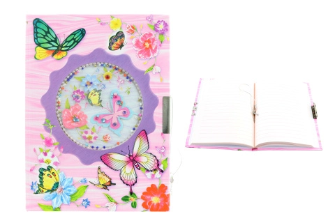 Small Foot Denník Motýlik