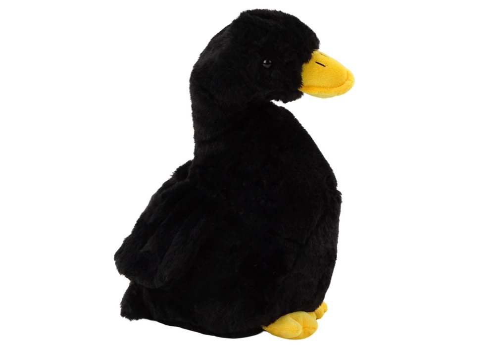 E-shop Čierna plyšová hus 30 cm