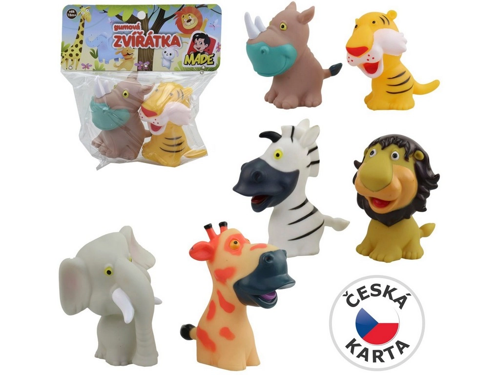 Safari zvieratká 10 cm