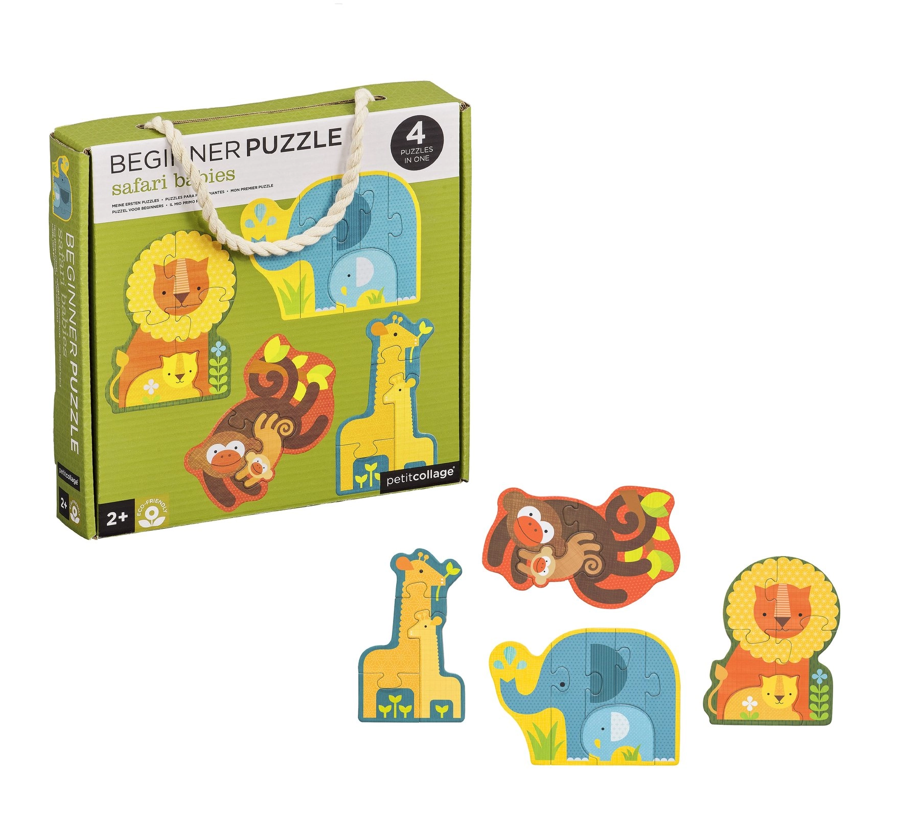 E-shop Petitcollage prvé puzzle mláďatá safari