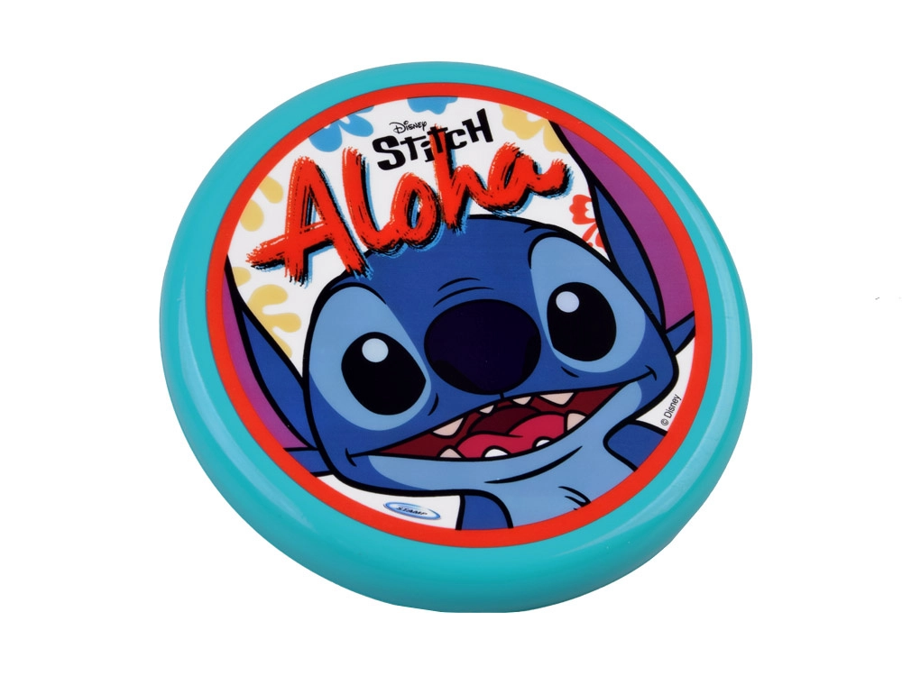 E-shop Lietajúci disk DISNEY STITCH 20 cm – pružné frisbee pre deti