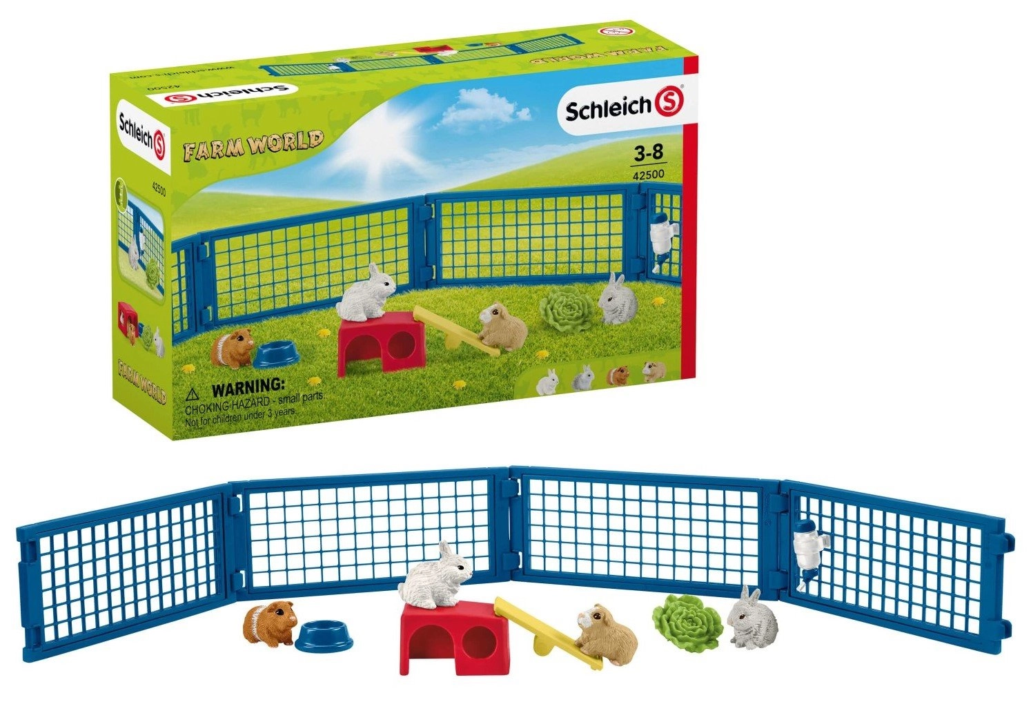 E-shop Schleich výbeh pre králiky a morčatá Farm World