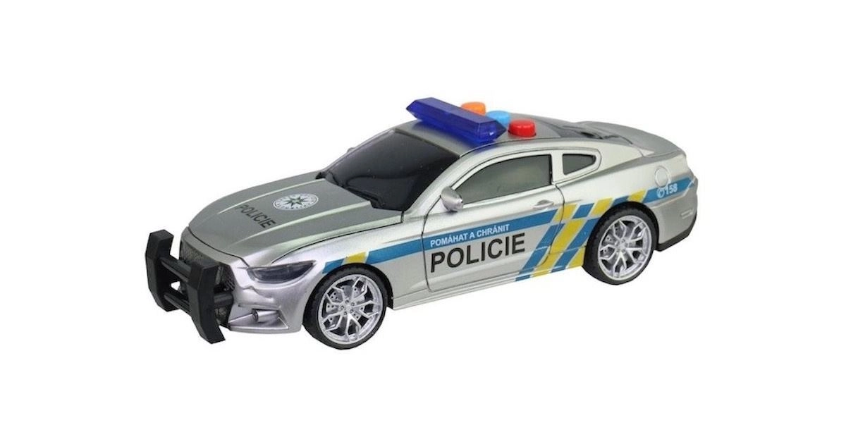 E-shop Made Policajné auto na zotrvačník svetlo česky hovoriaci