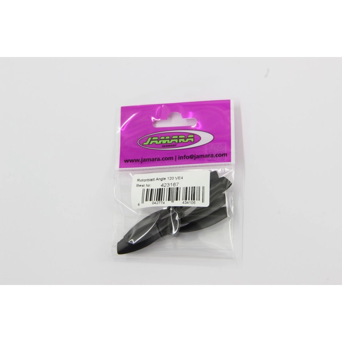 Jamara rotorové listy Angle 120 (4 ks)