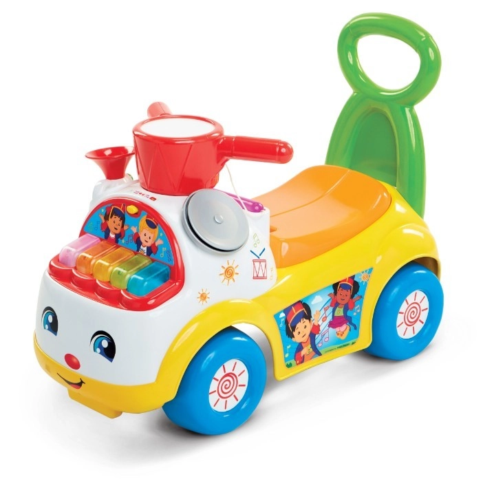 E-shop Fisher-Price hudobné odrážadlo žltá muzikantská paráda