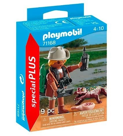 Playmobil 71168 Výskumník s aligátorom