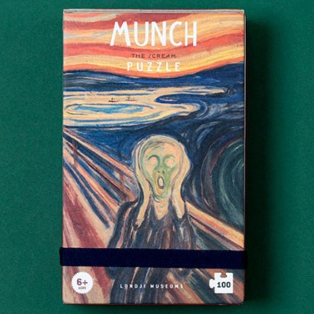 Vreckové puzzle tiny Výkrik – 100 dielikov