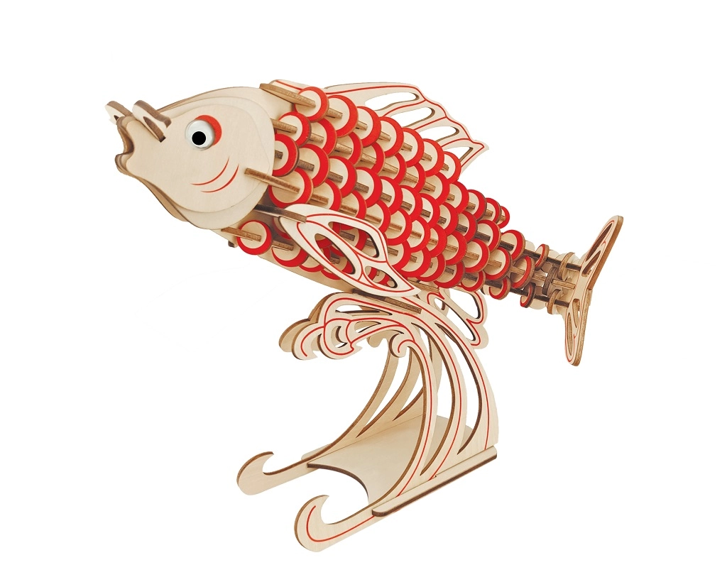 E-shop Drevené 3D puzzle Kapor