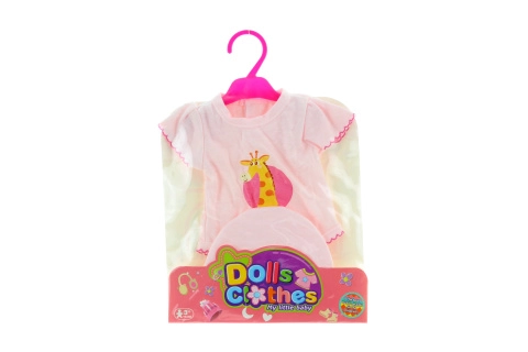 E-shop Oblečenie pre bábiku 36–46 cm – body s čiapočkou