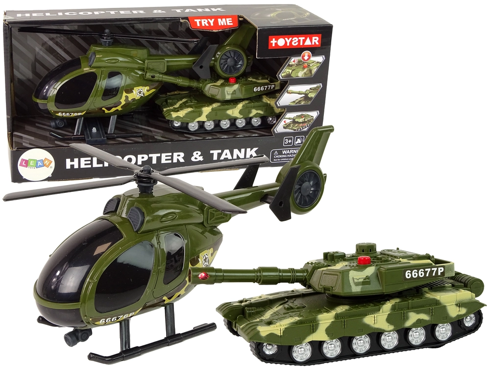 E-shop Lean Toys Vojenský vrtulník svetelné a zvukové efekty