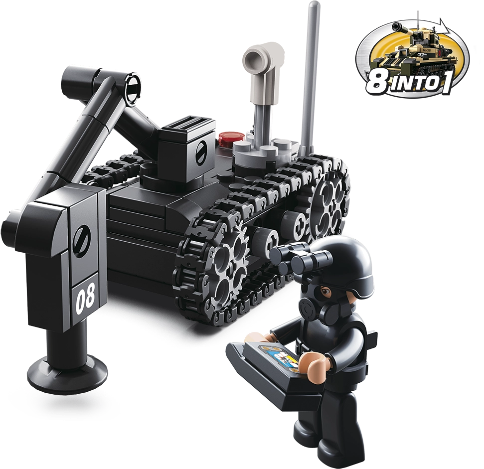 E-shop Sluban B0587D ARMY DETEKTOR MIN